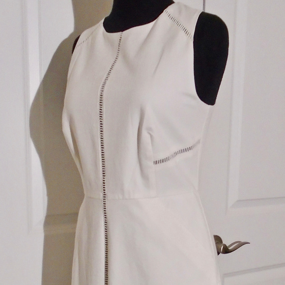 J CREW NEW Ladder Stitch Dress*Bi-Stretch Cotton *FIRM PRICE* - Picture 8 of 9